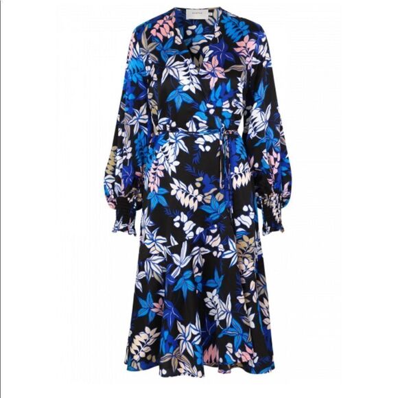 Munthe Jamie Floral Wrap Dress - Picture 1 of 12